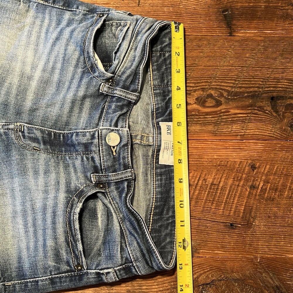 BKE Payton Jeans Universal Fit Mid-Rise Tailored Bootcut Size 25 Low Rise y2k - Picture 13 of 16